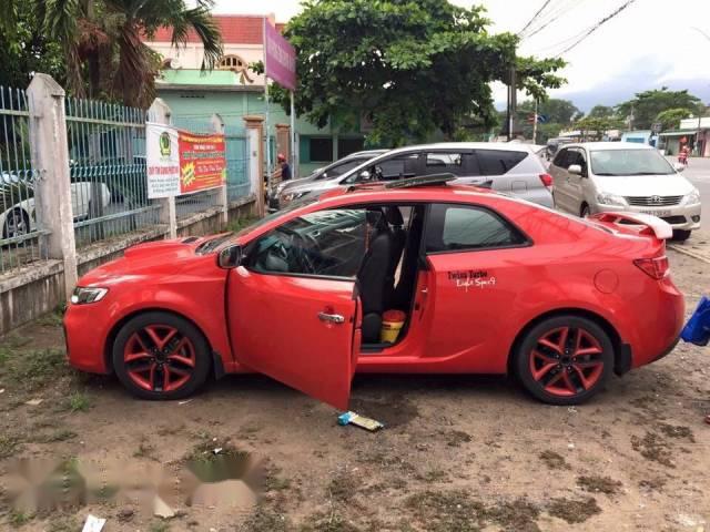 Kia Cerato   Kuop  2012 - Cần bán lại xe Kia Cerato Kuop sản xuất 2012, màu đỏ, nhập khẩu Hàn Quốc chính chủ, giá tốt