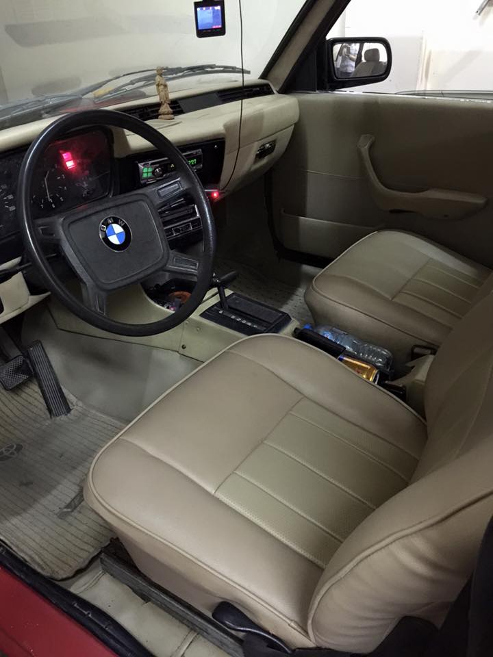 Bán xe BMW 2 cửa số tự động, động cơ 2.0l Sports đời 1987, màu đỏ, xe ...