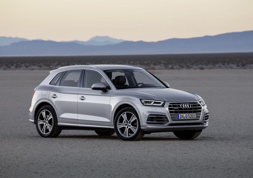 Audi Q5 có ngoại hình đơn giản và vuông vắn hơn