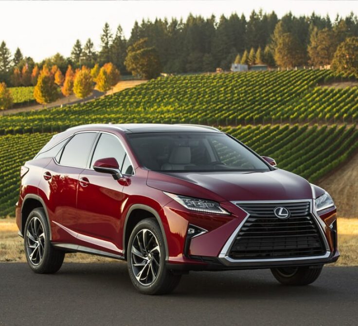 Lexus RX350 sử dụng động cơ có dung tích khá lớn 3.5l