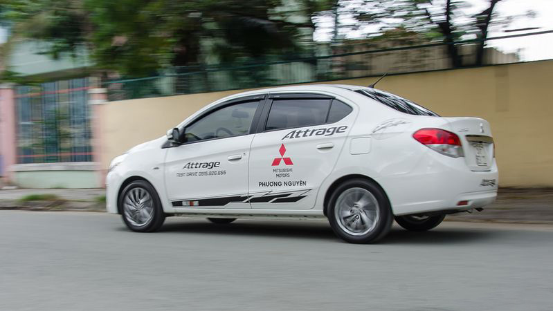 Thân xe Mitsubishi Attrage 2019