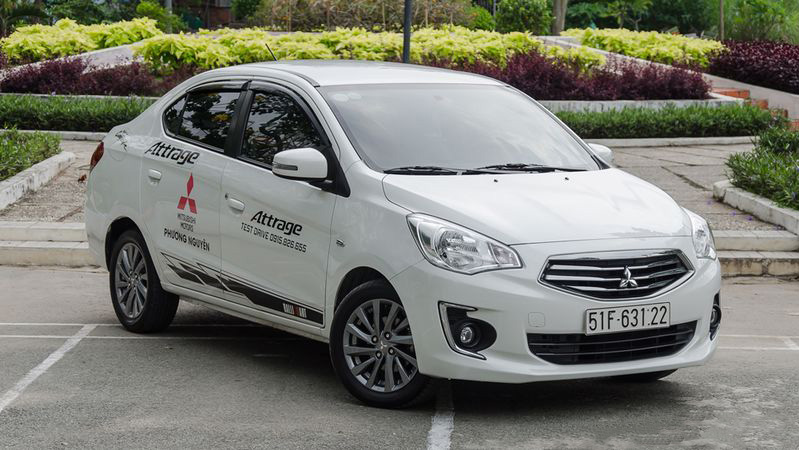 Đánh giá xe Mitsubishi Attrage 2019 về thiết kế ngoại thất