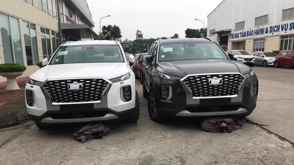 Hyundai Palisade 2020 ồ ạt về Việt Nam số lượng lớn, chuẩn bị mở bán