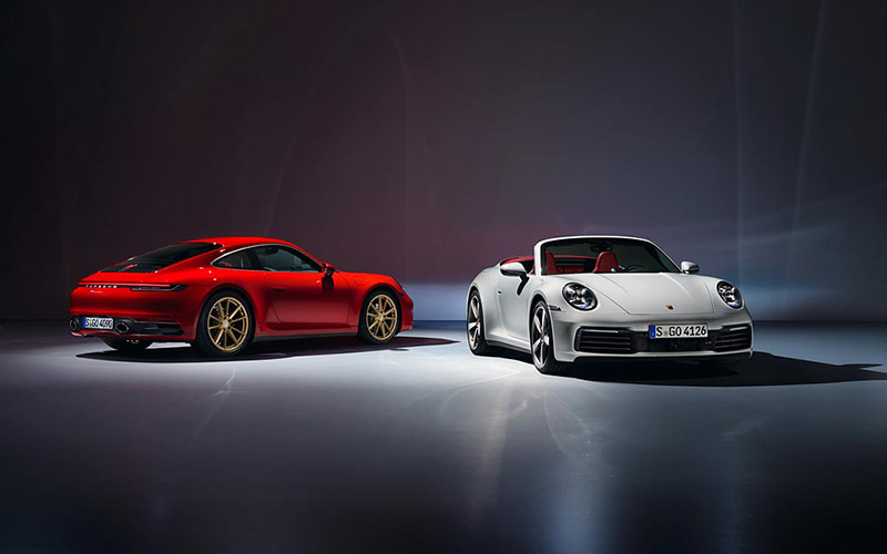 Ra mắt 2 bản Porsche 911 Carrera Coupé và Carrera Cabriolet