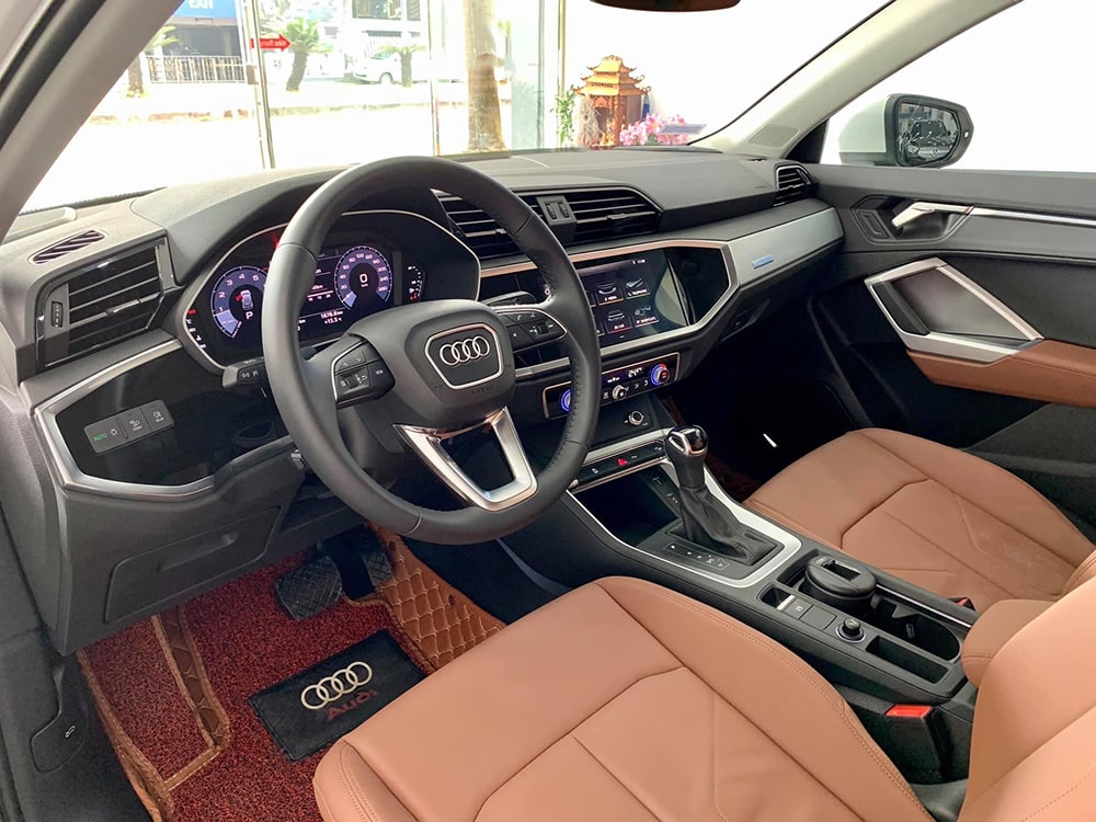 Audi Q3 35 TFSI 2023 - Bán xe Audi Q3 2023 màu Trắng nhập khẩu chính hãng mới 100%, tặng 2 năm bảo hiểm thân vỏ