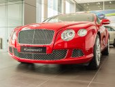 Bentley Continental 2014 - Bán xe Bentley Continental GT W12, màu đỏ, nhập khẩu nguyên chiếc, chính hãng mới 100% giá 11 tỷ 500 tr tại Hà Nội