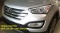 Hyundai Santa Fe 2.4   2015 - Bán xe Hyundai Santa Fe 2.4 sản xuất 2015, màu bạc