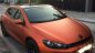 Volkswagen Scirocco 1.4L TSI 2011 - Đà Nẵng: bán xe Volkswagen Scirocco dán đề can màu cam, xe gia đình sử dụng