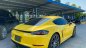 Porsche Cayman Cayman 2.0 2019 - Xe chính chủ bán Porsche 718 Cayman 2.0L Coupe model 2019 siêu lướt và duy nhất, màu vàng tươi trẻ